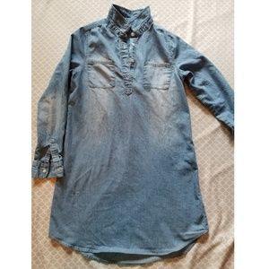 FabKids Denim Shirt Dress/Tunic